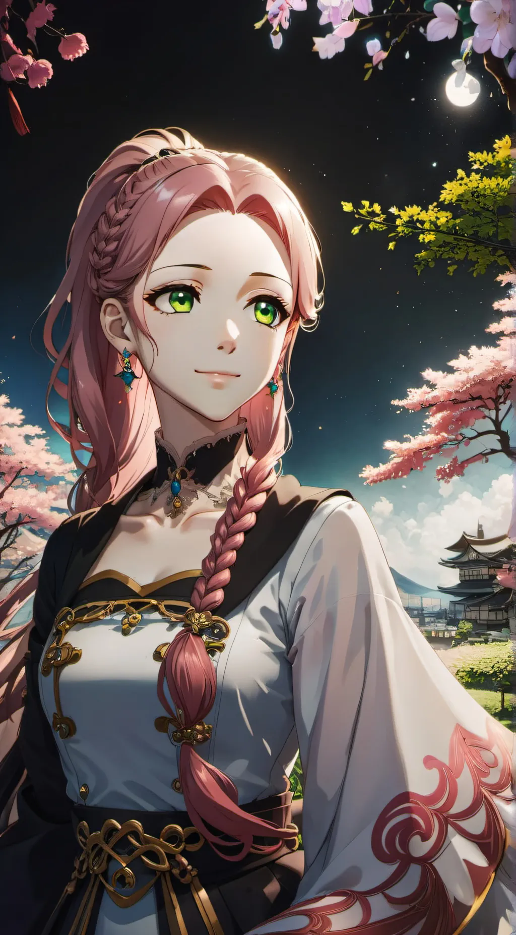 ai character: Amelia de marie background
