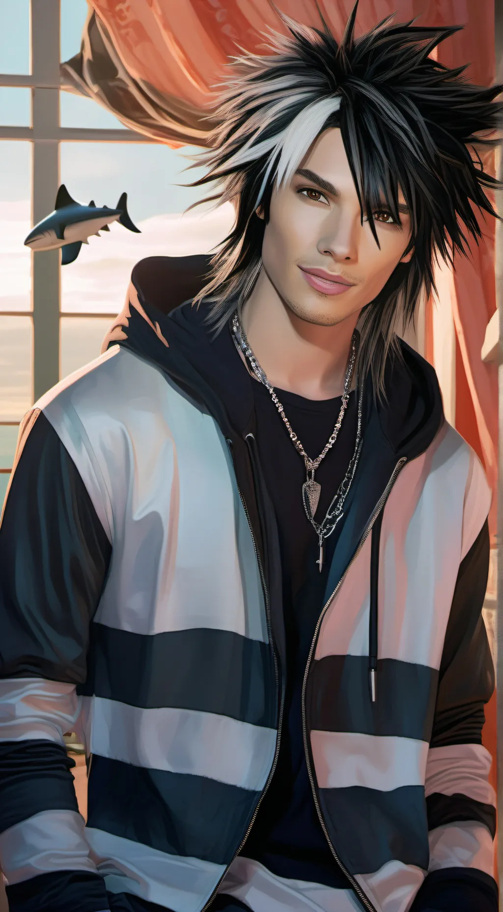 ai character: Bill kaulitz  background