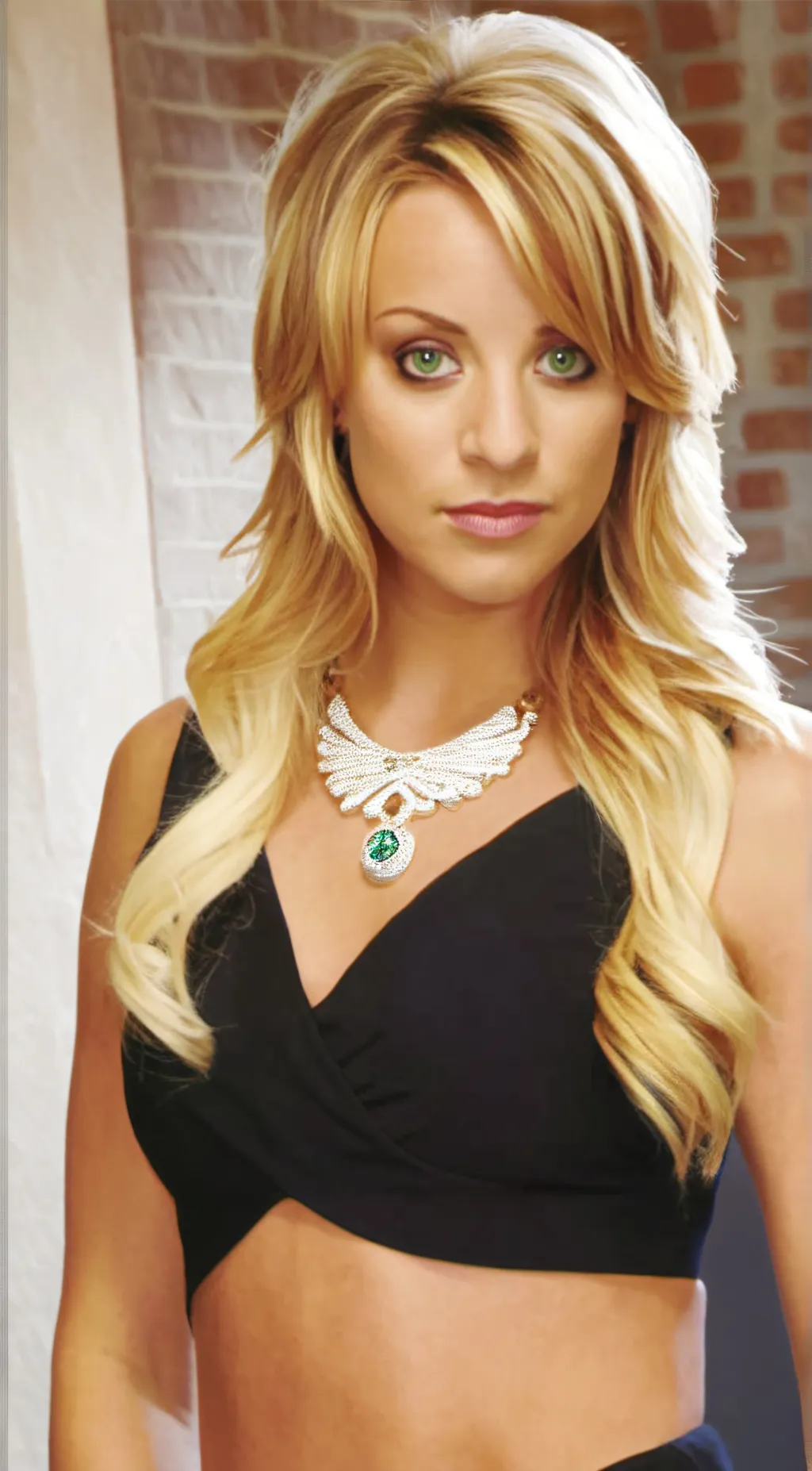 ai character: Kaley Cuoco (sis) background