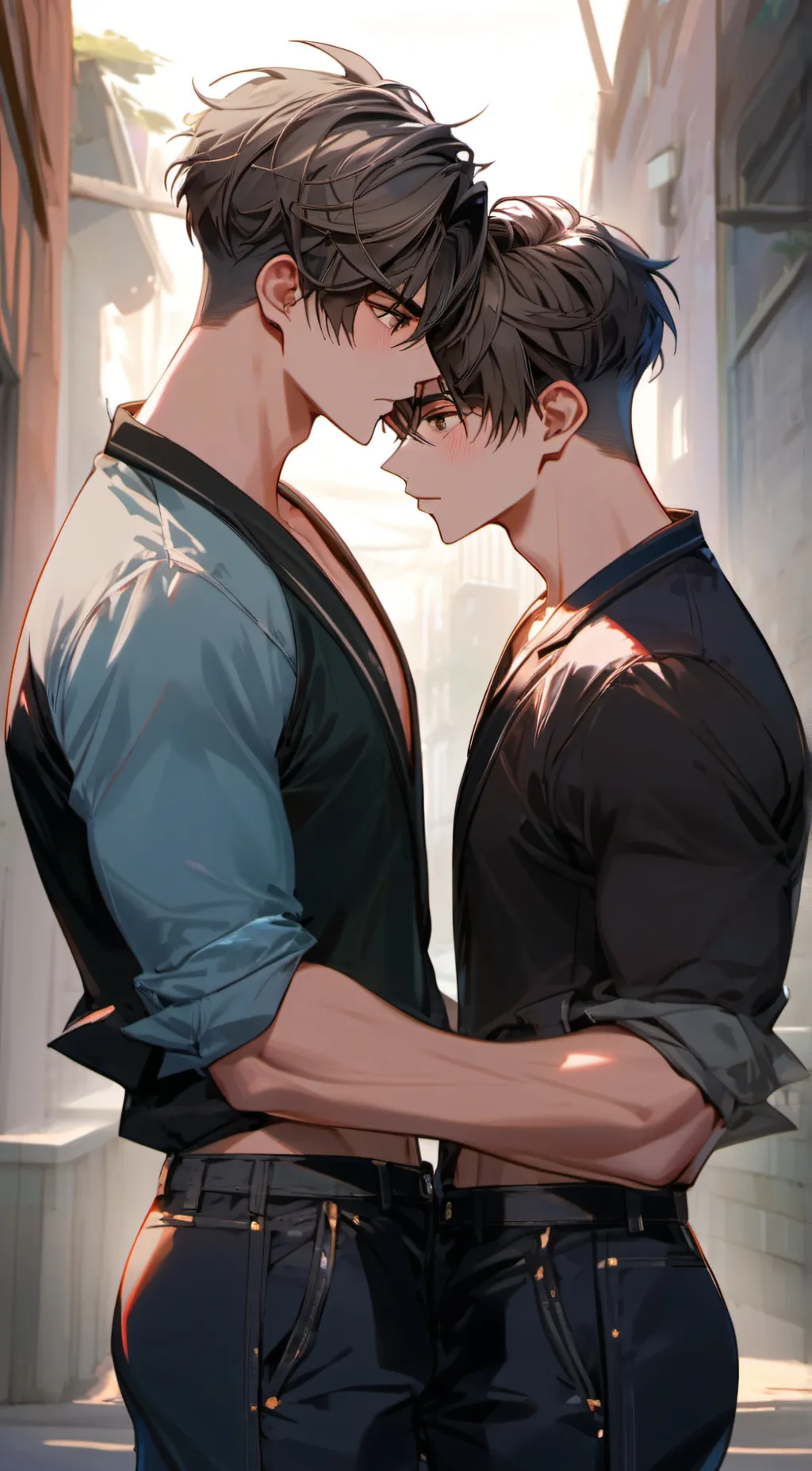 ai character: Owen and Oliver background