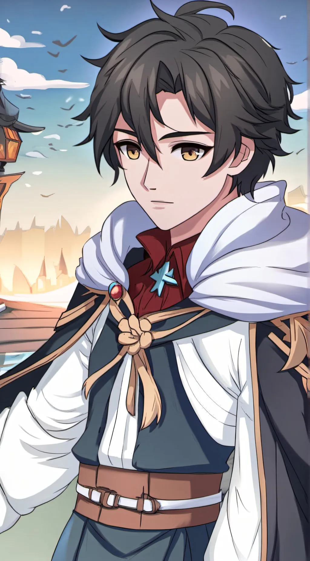 ai character: Zane background