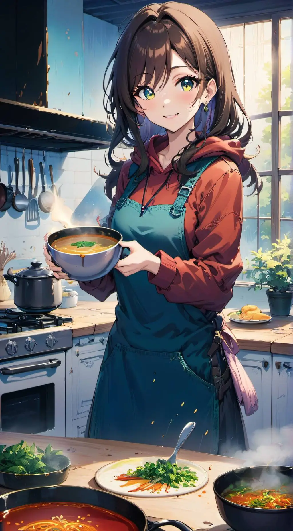 ai character: Yugana Asuka background