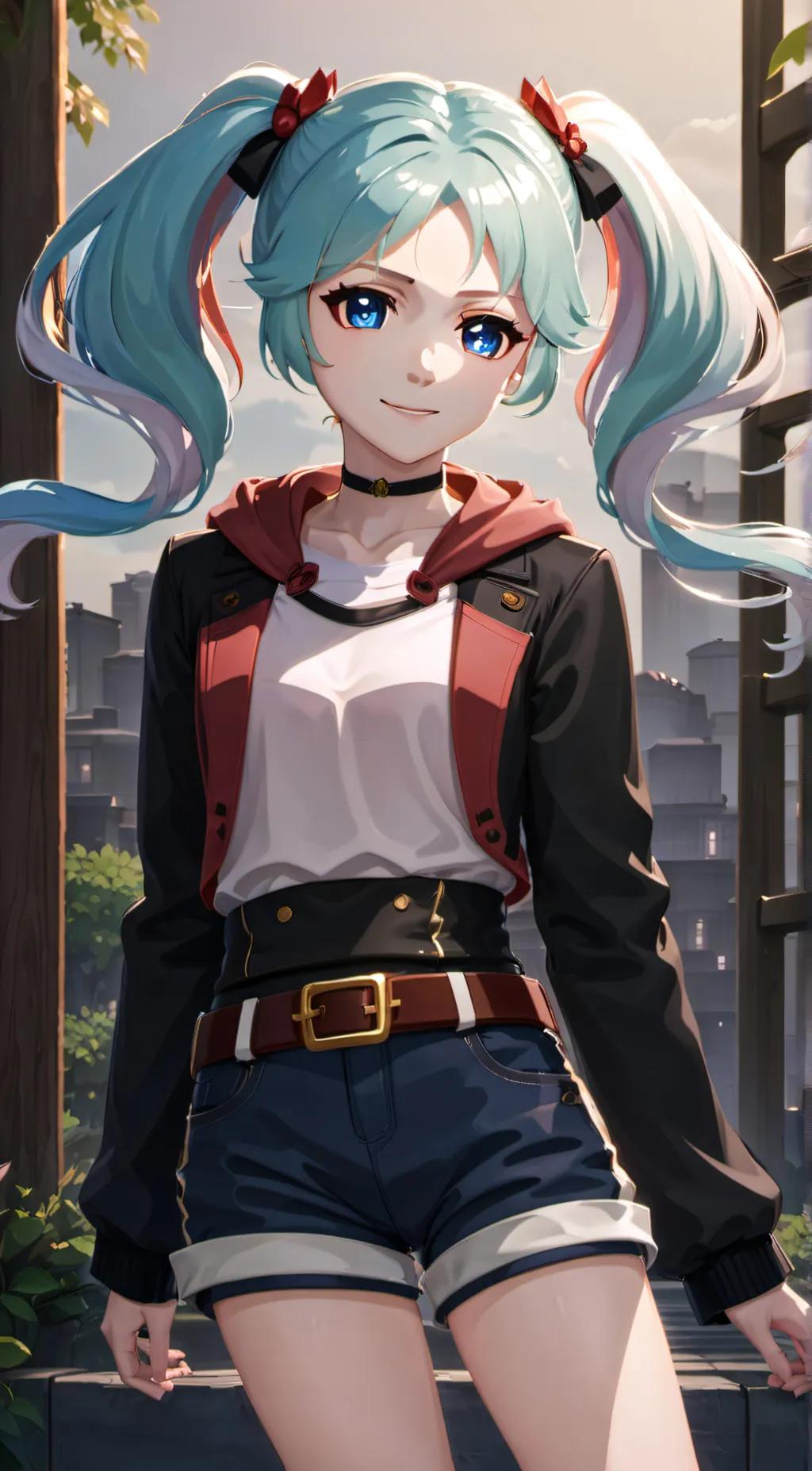 ai character: winnie  background