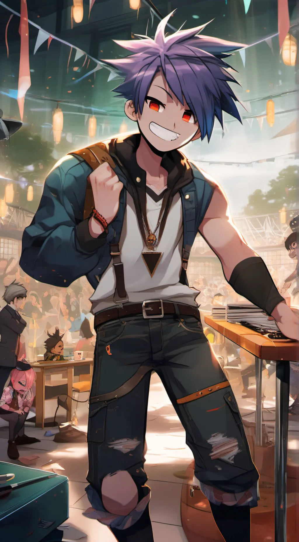 ai character: Jax background