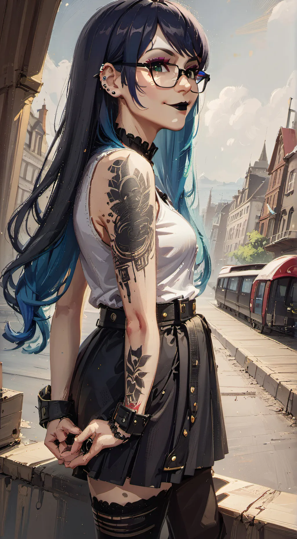ai character: Mavis Stone background