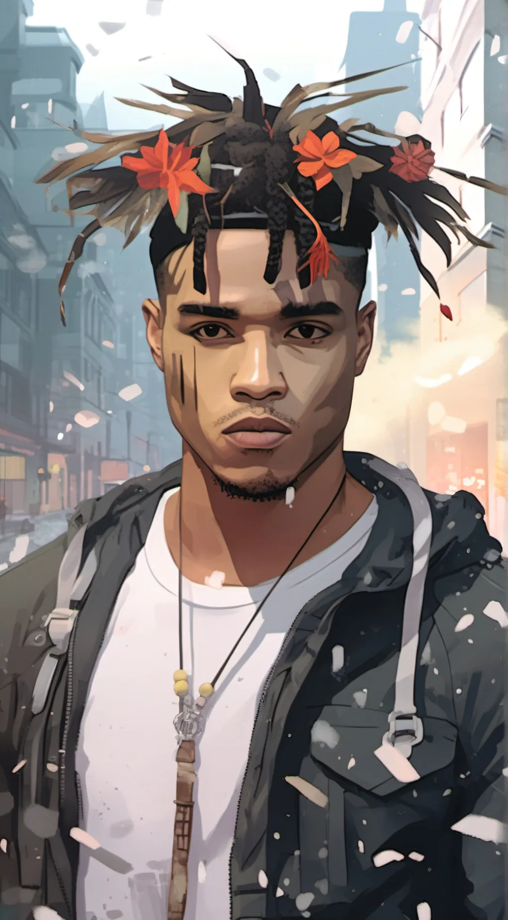 ai character: dad background