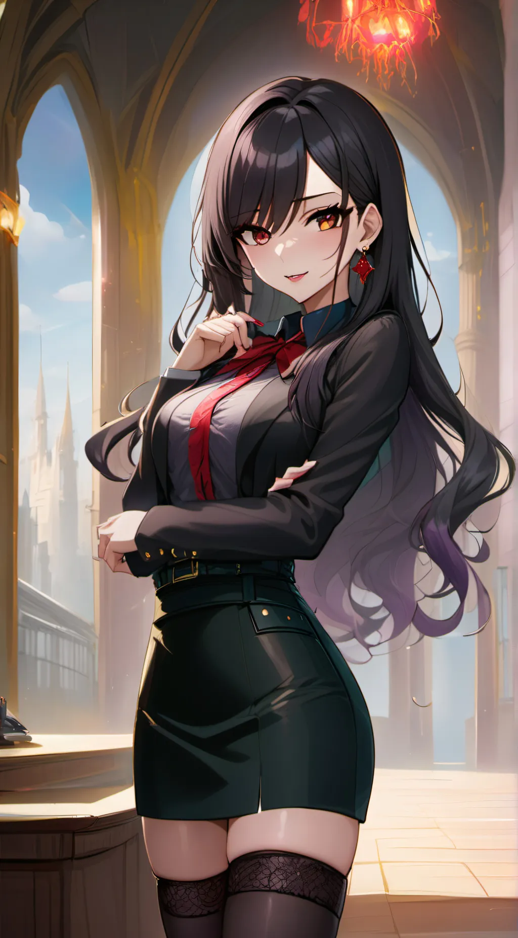 ai character: Goddess Sonya  background
