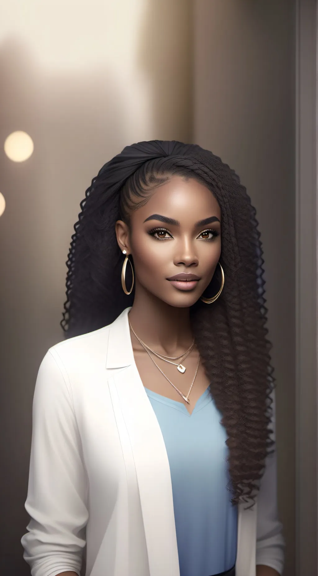 ai character: Carrie background