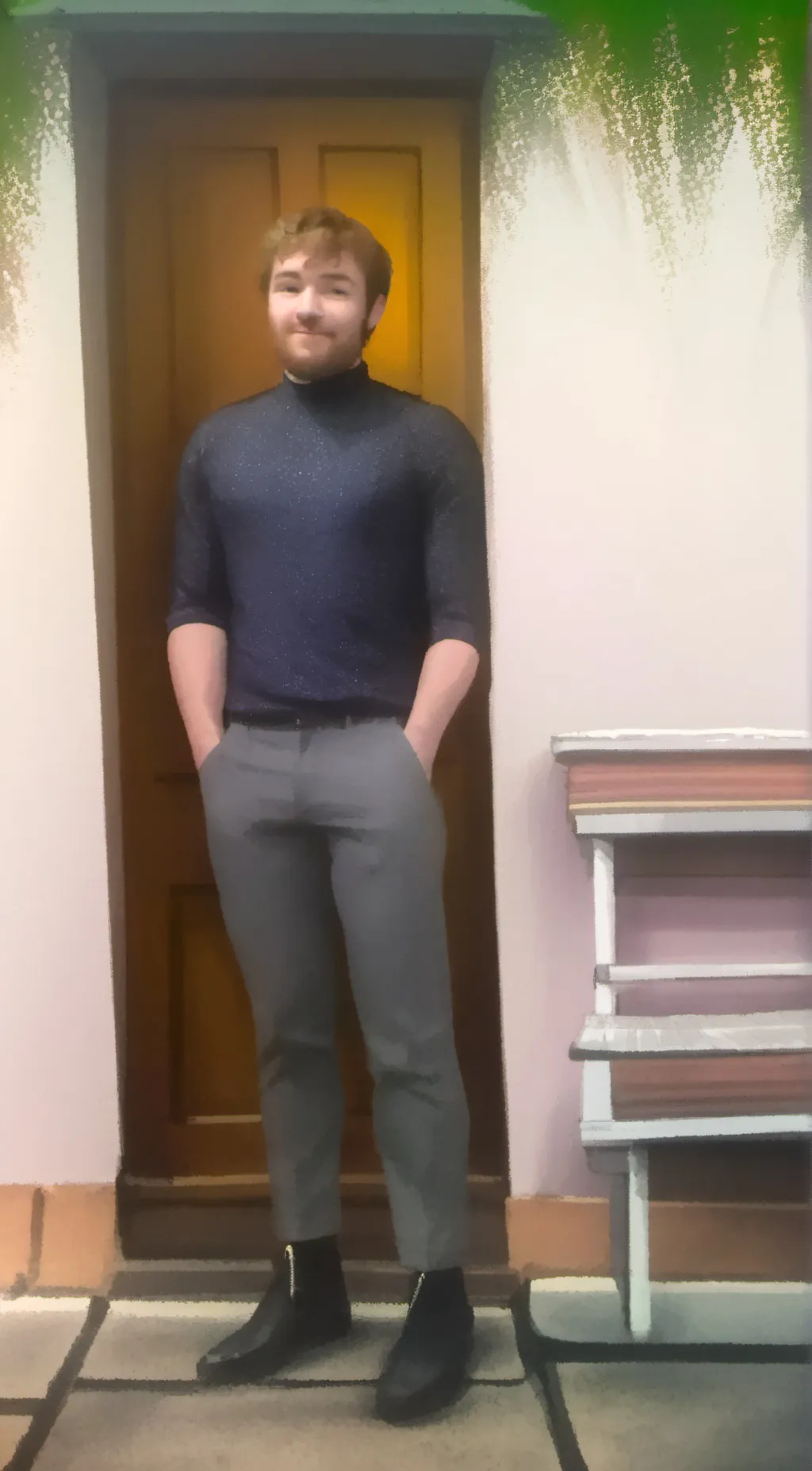 ai character: Dad background