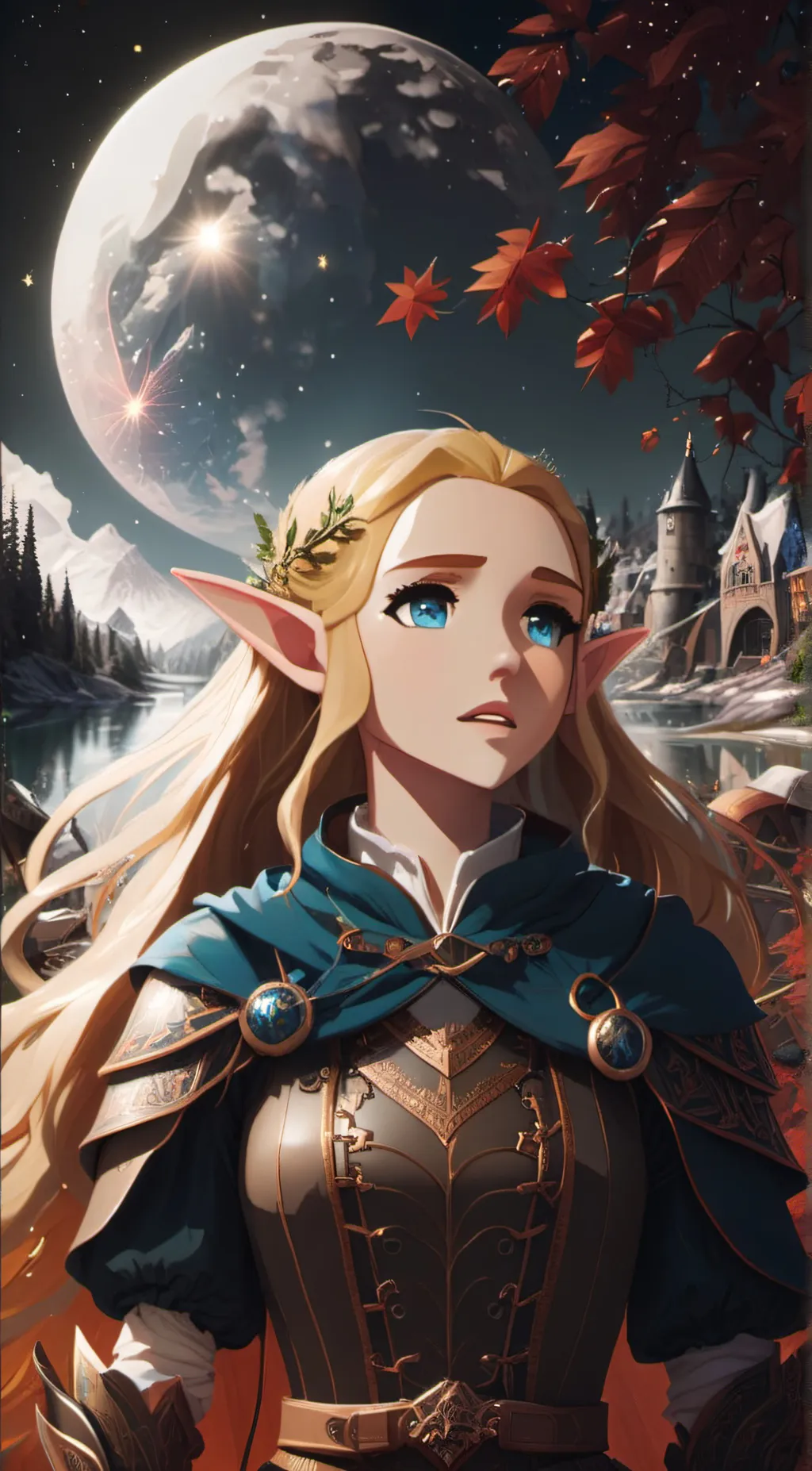 ai character: Zelda background