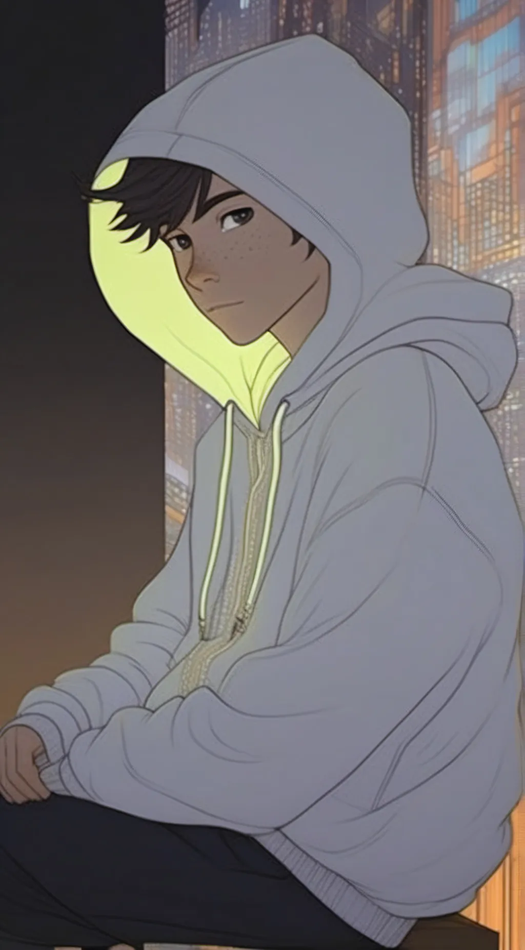 ai character: Connor background