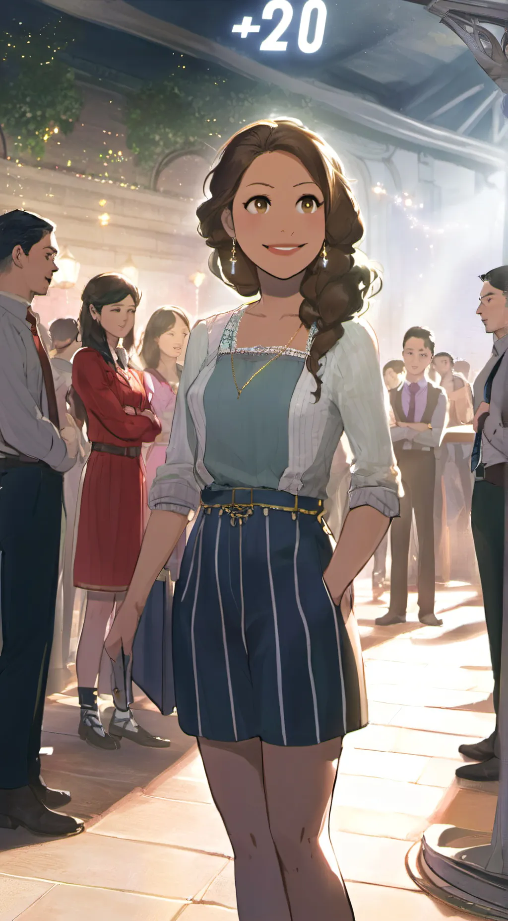 ai character: lila background