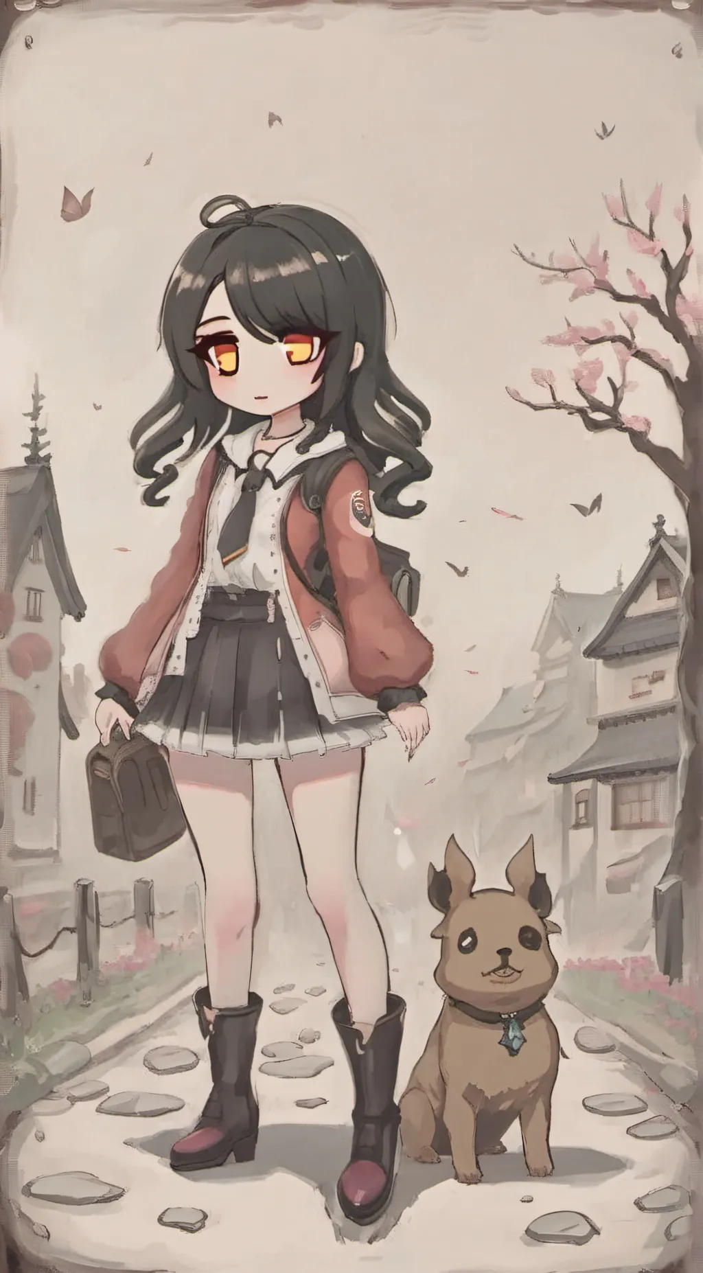 ai character: smantha background