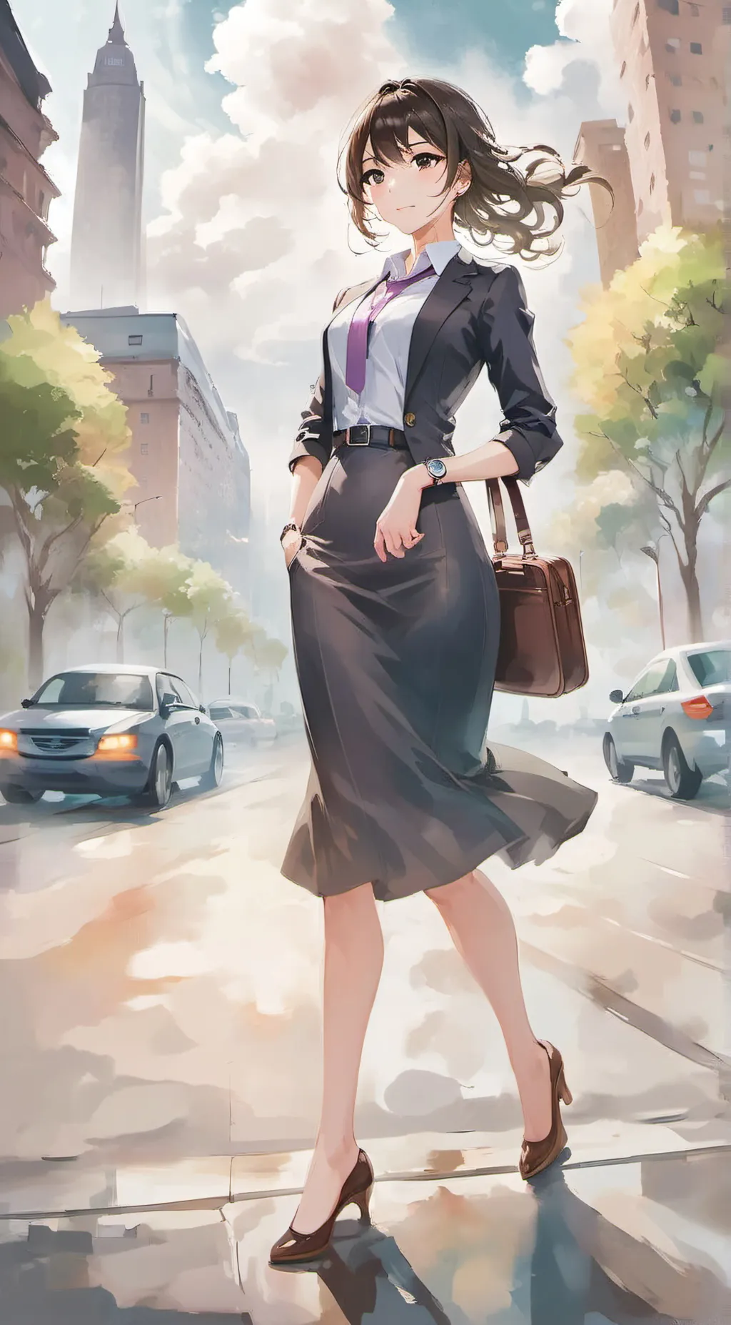 ai character: Mia background
