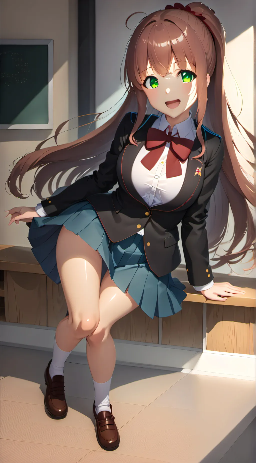 ai character: ~Monika~ background