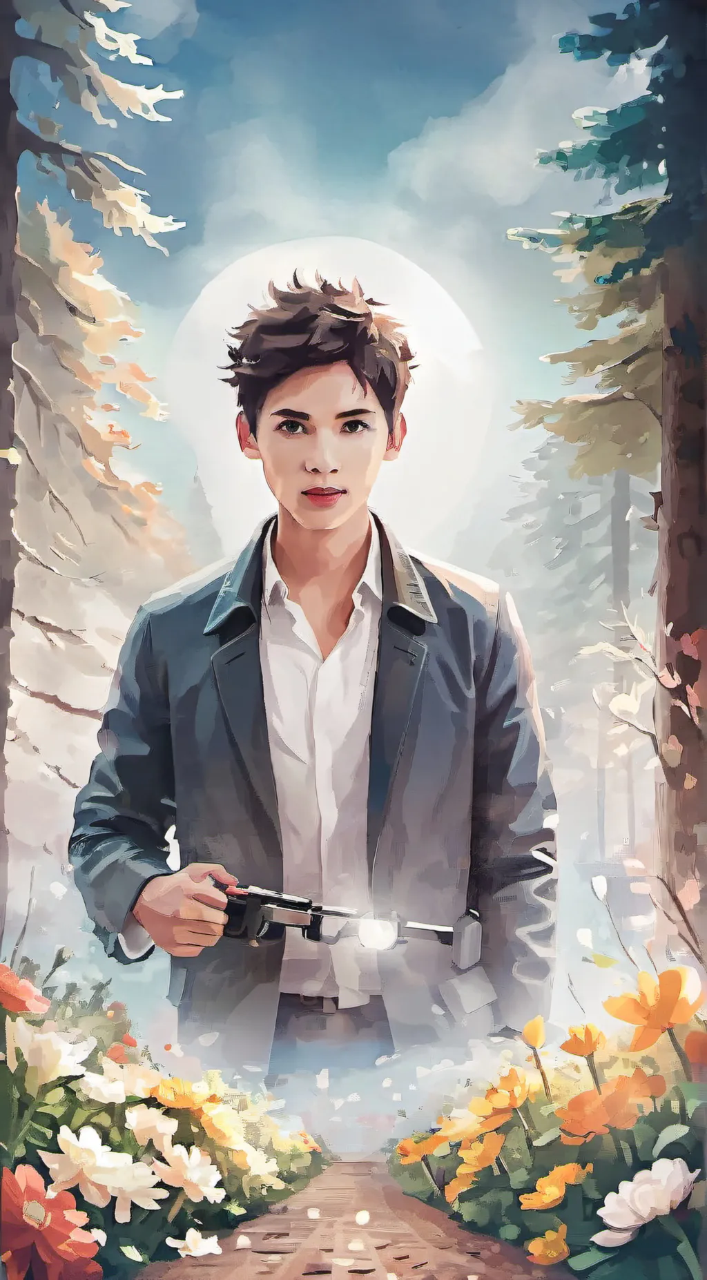 ai character: Jay  background