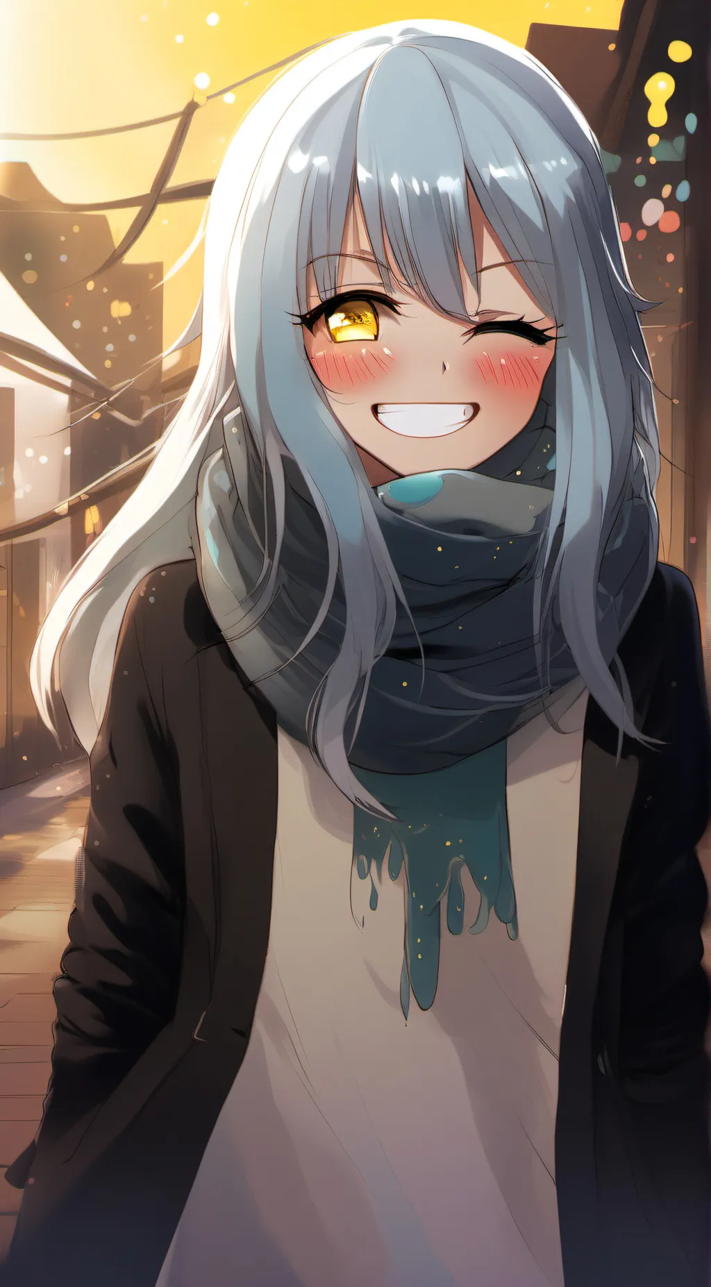 ai character: Rimuru tempest  background