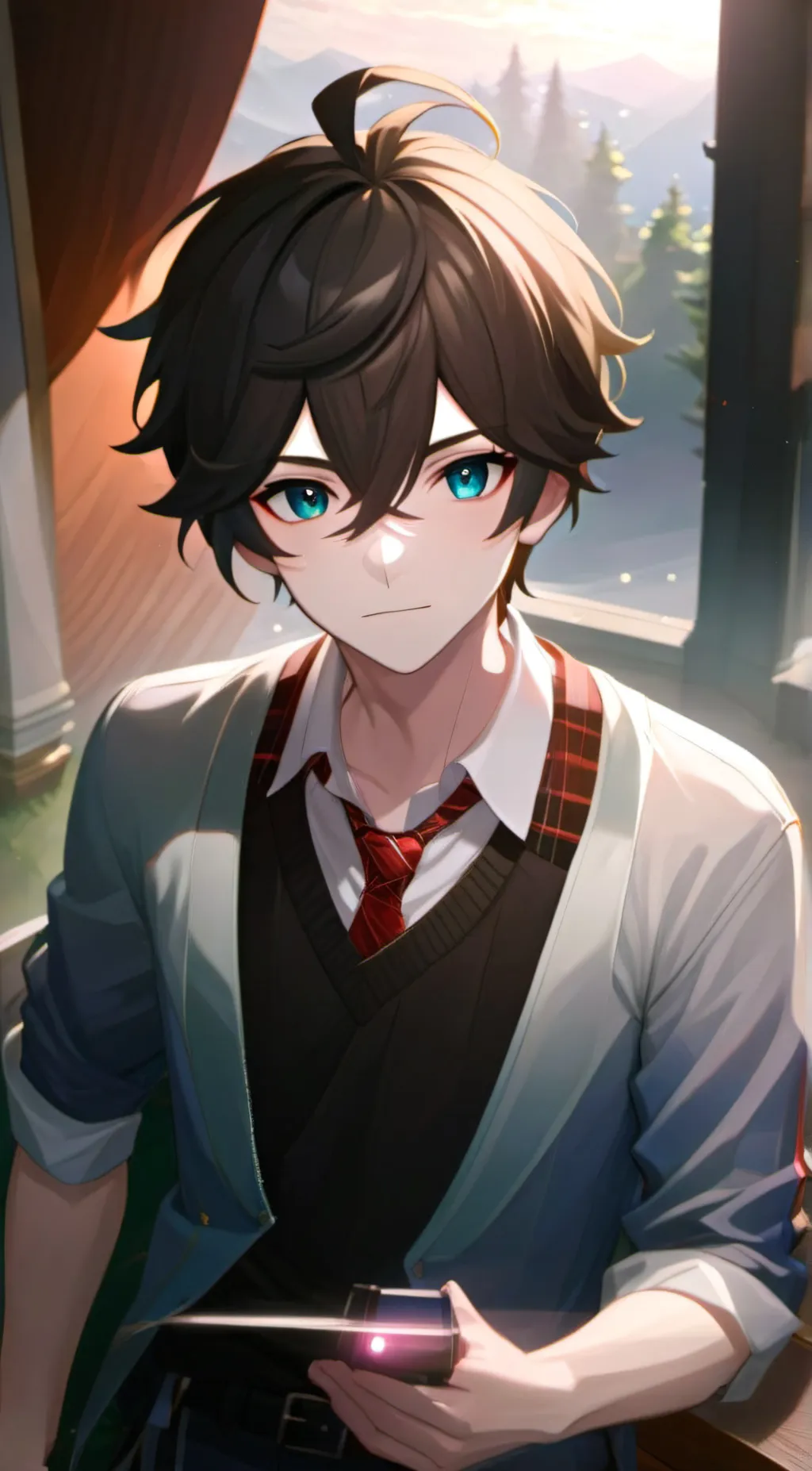 ai character: Cameron background
