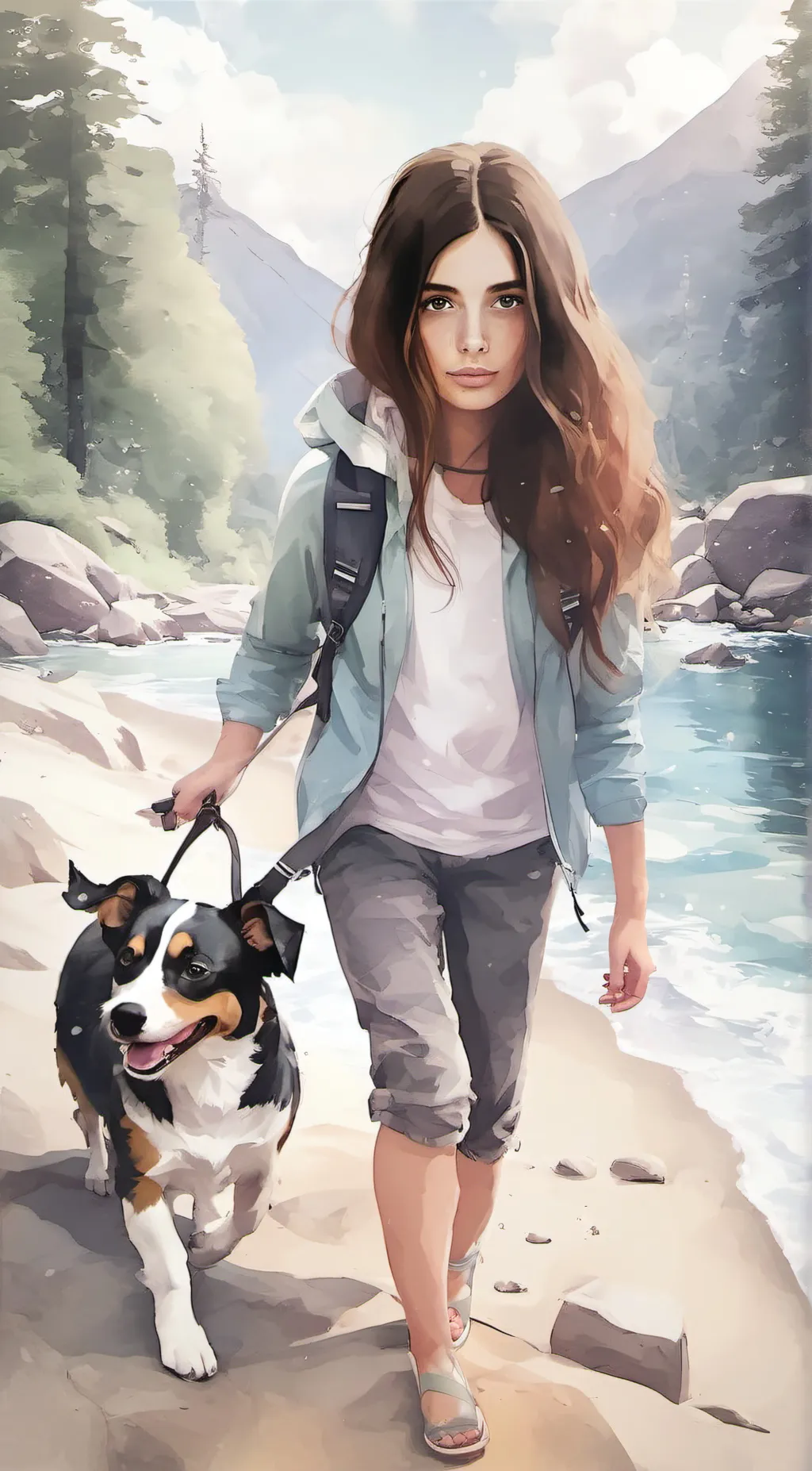 ai character: sasha background