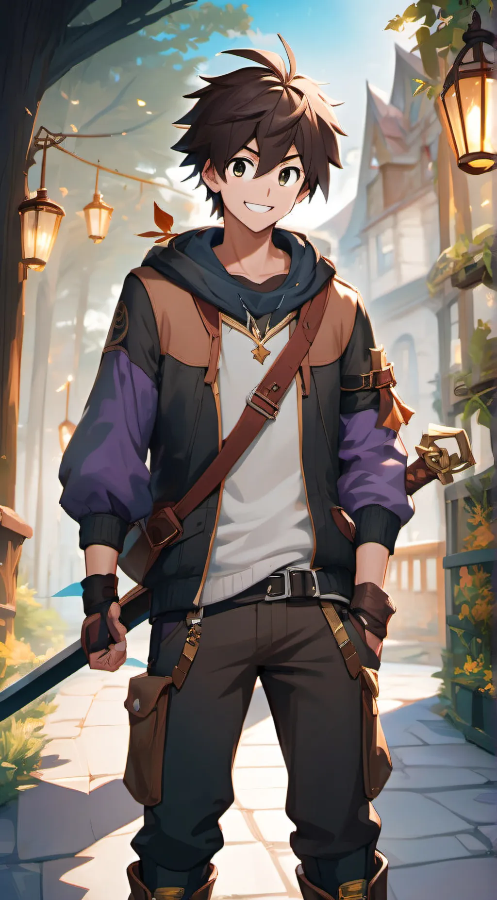 ai character: Nathan background