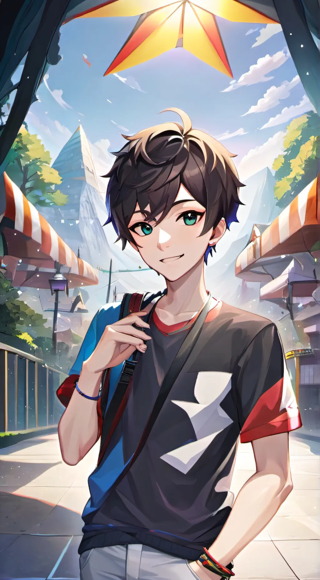 ai character: Elliot VR background