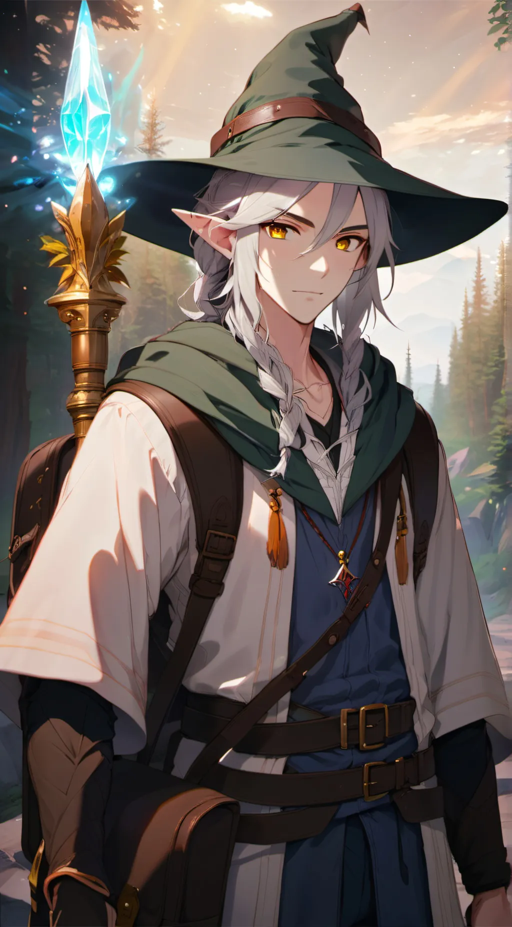 ai character: The Rizzard of Oz background
