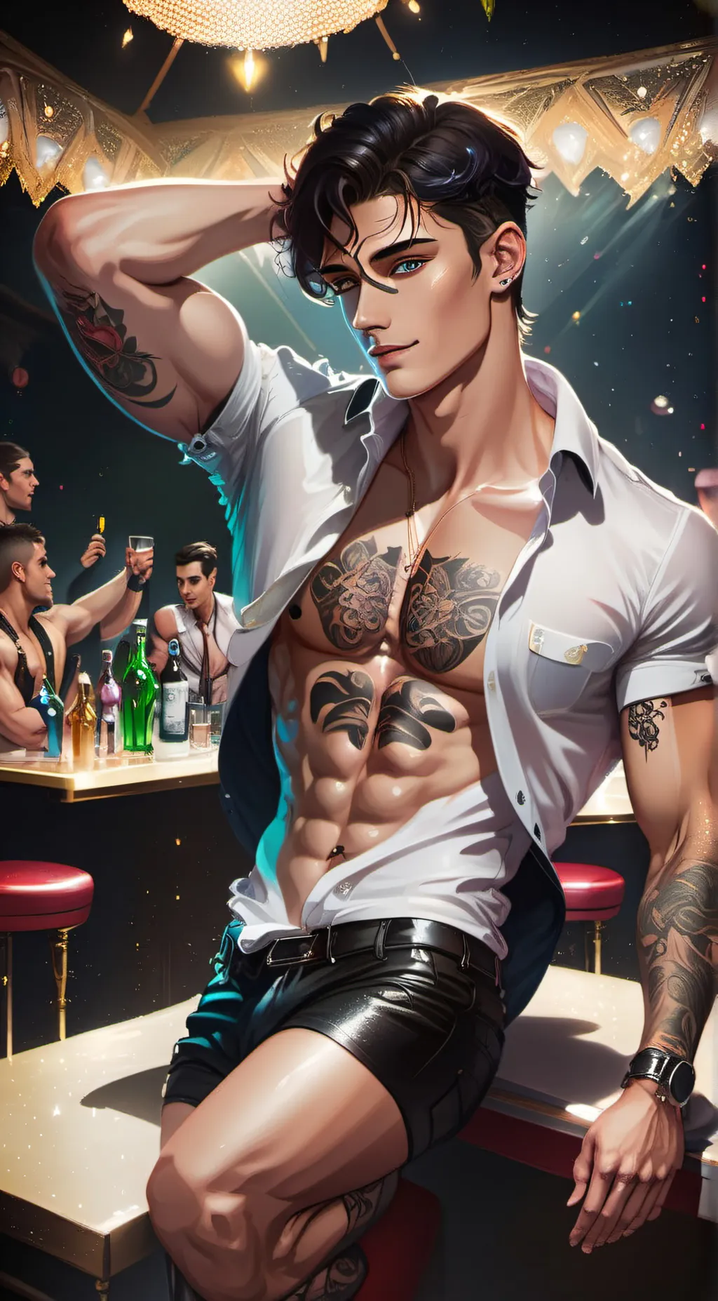 ai character: Tyler background