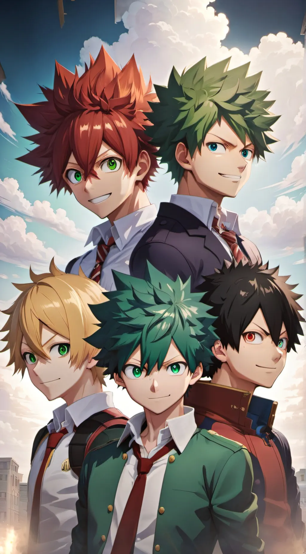 ai character: MHA boys (OC’s) background
