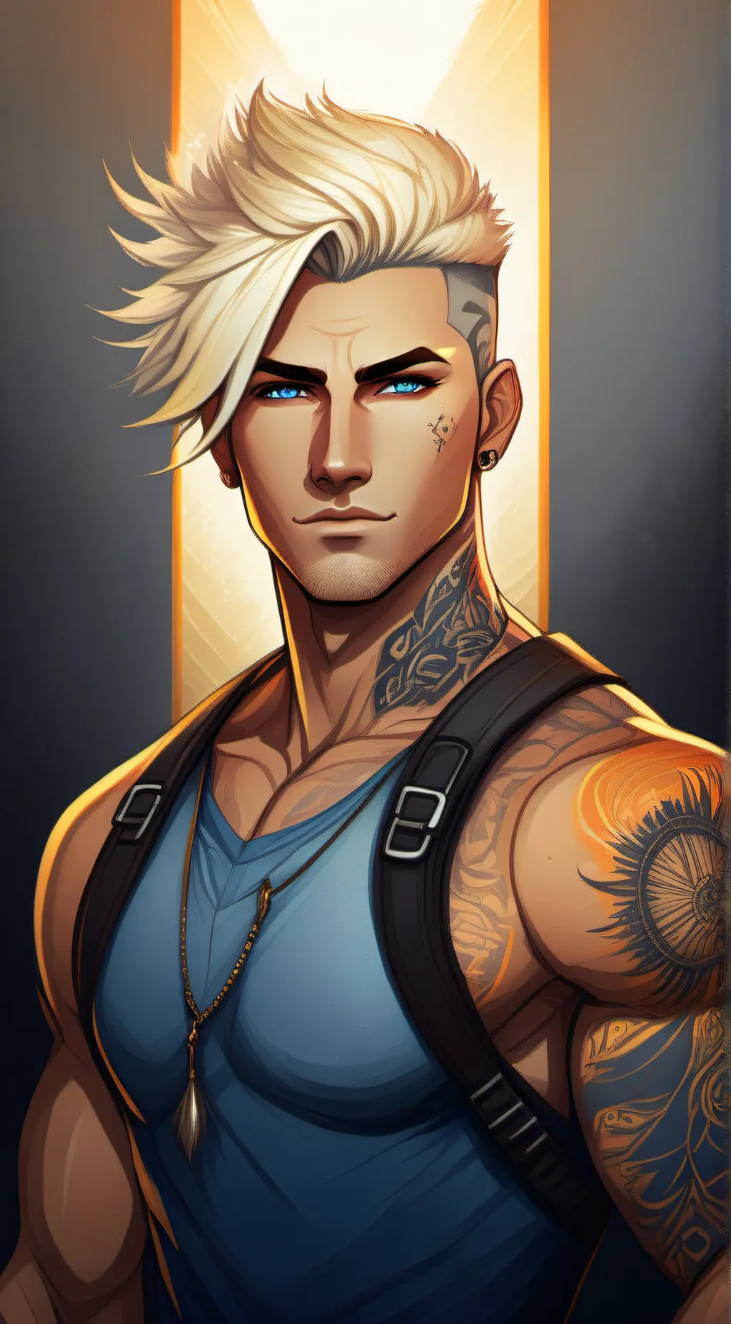 ai character: Kane background