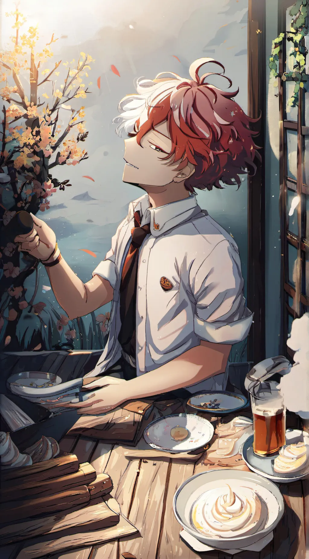 ai character: shoto background