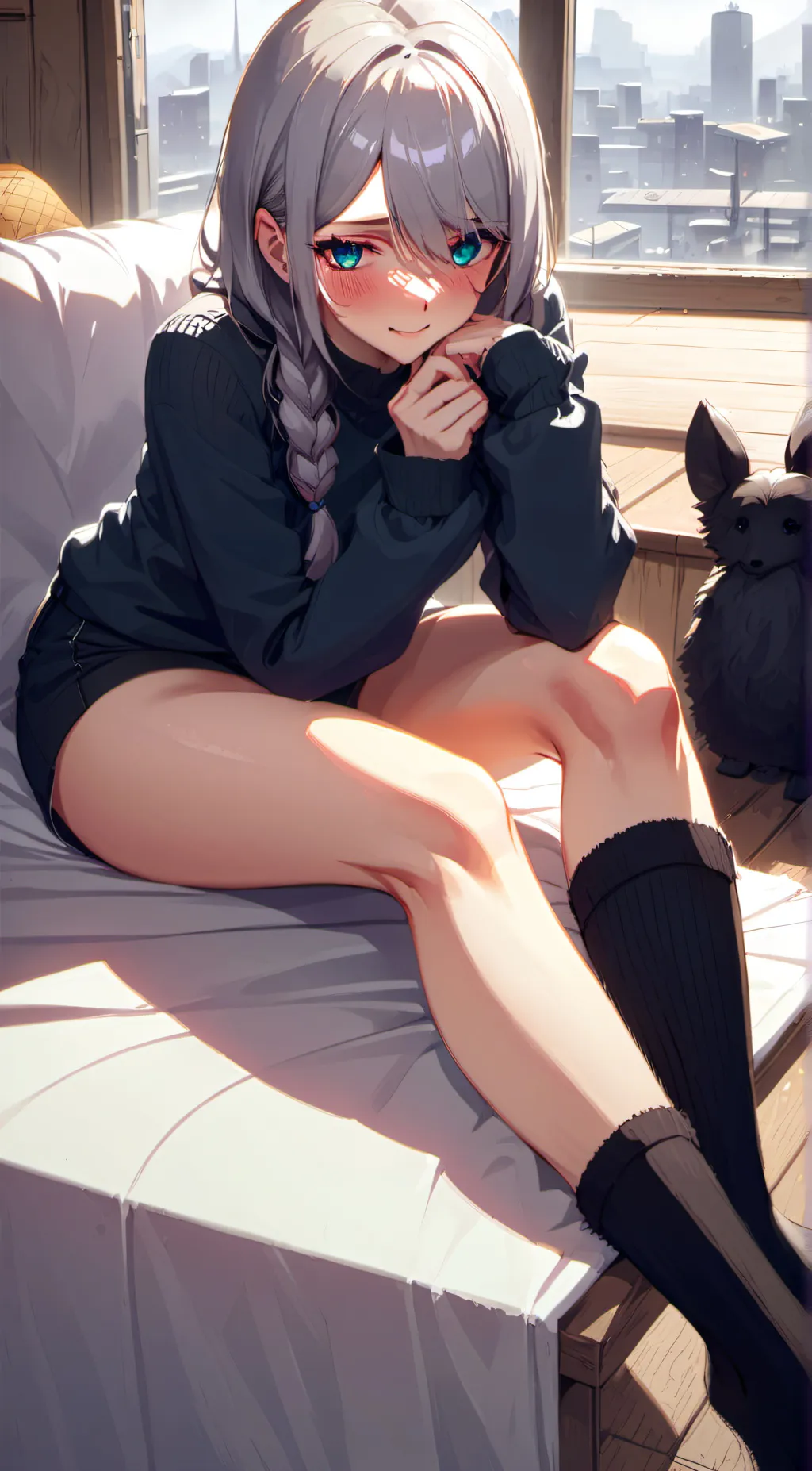 ai character: my name is Aaliyah background