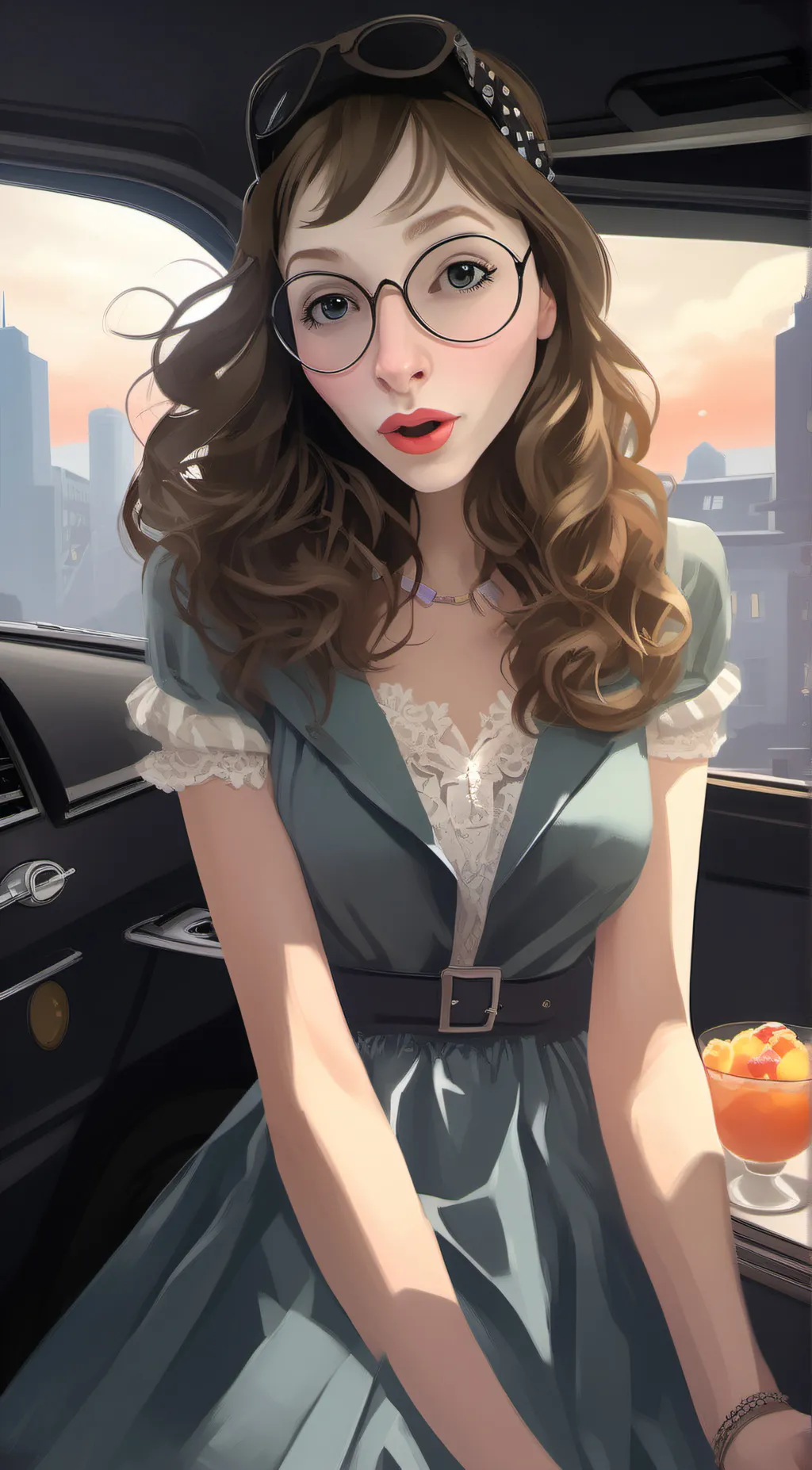 ai character: Sophia background