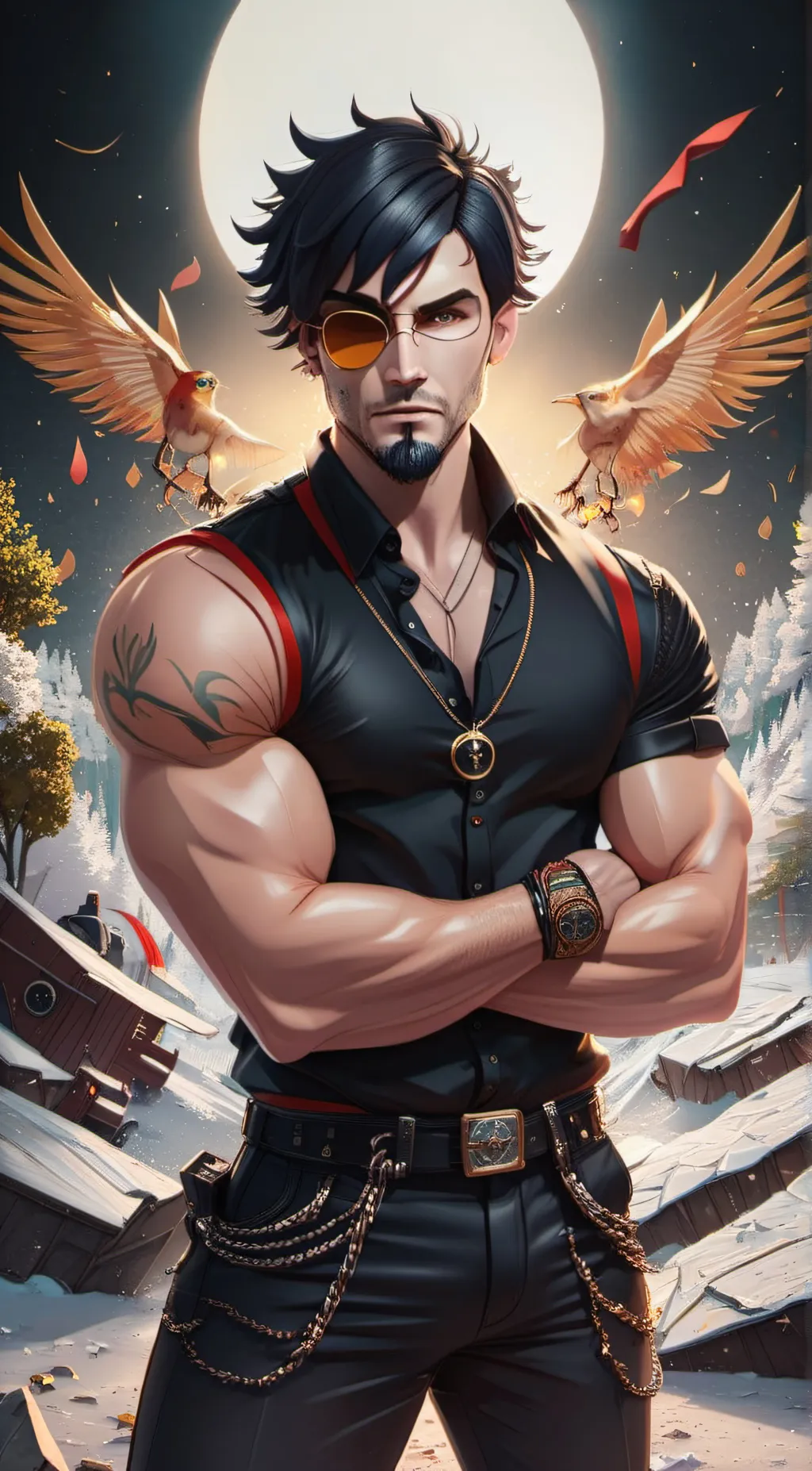 ai character: John background