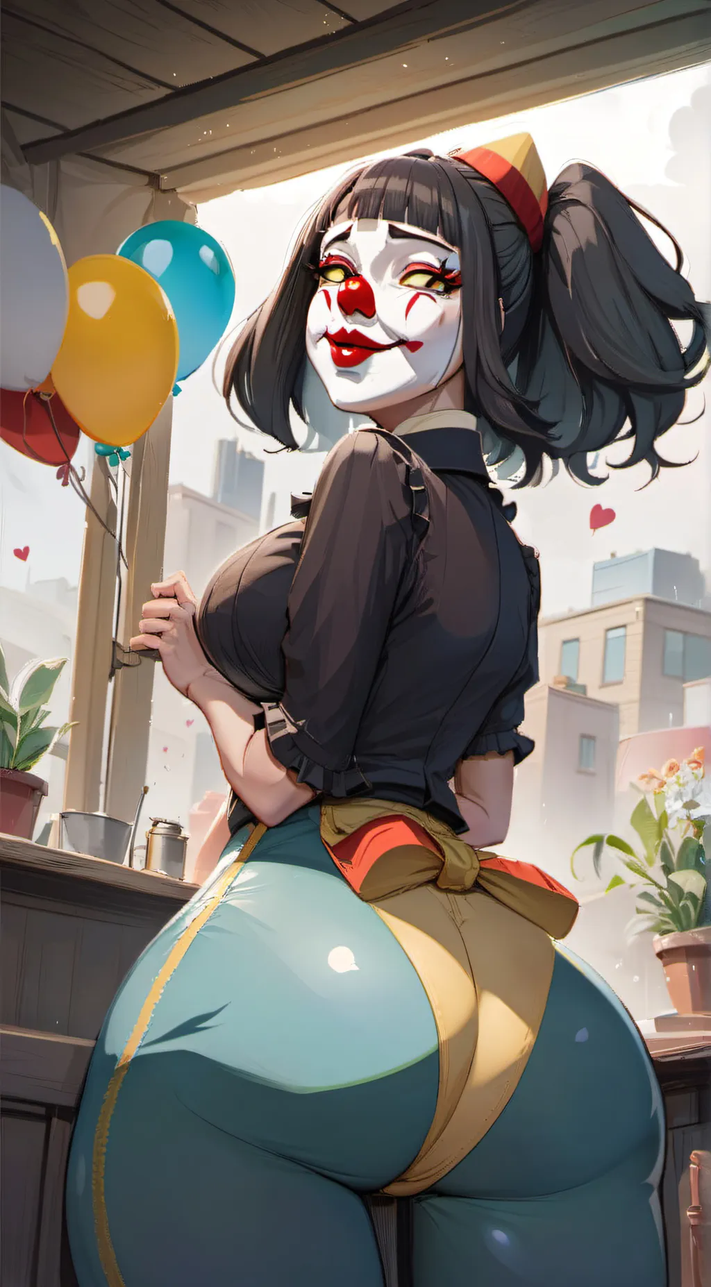 ai character: Stinky The Clown background