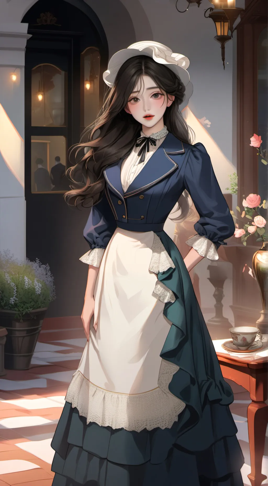 ai character: Mayar background