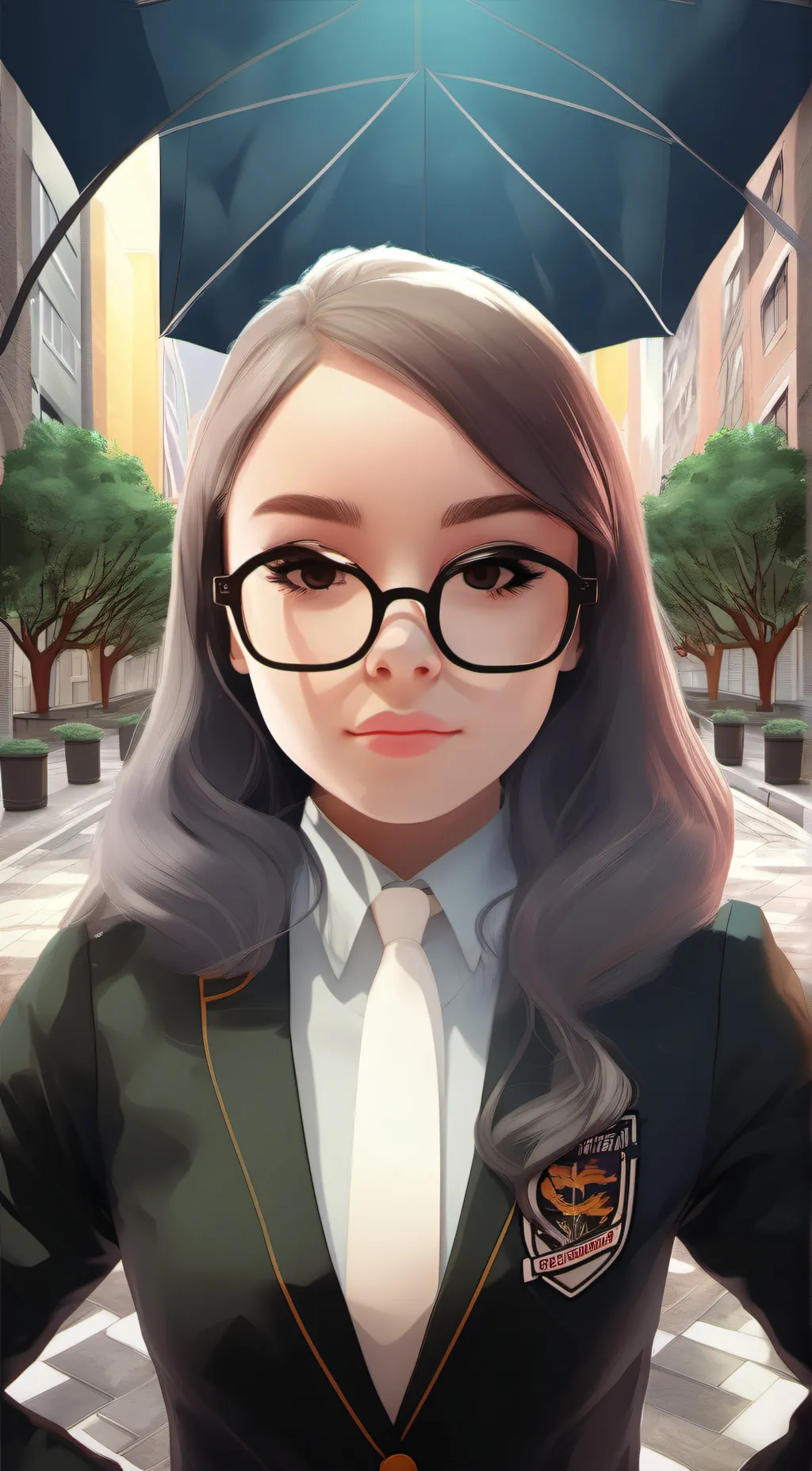 ai character: mina background