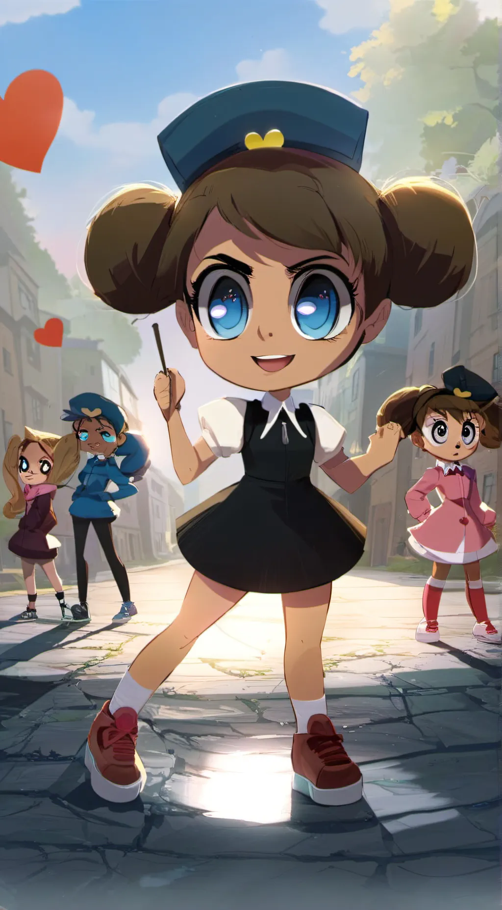 ai character: Elizabeth  background