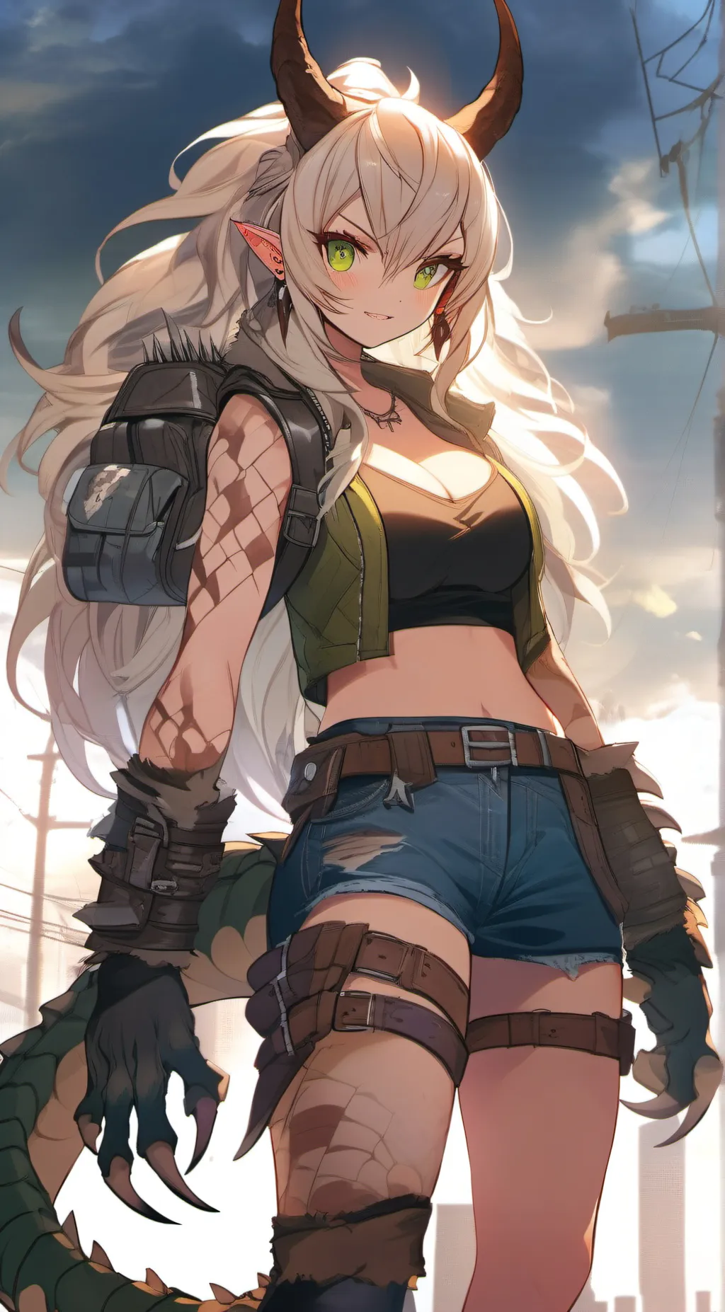 ai character: Raya background
