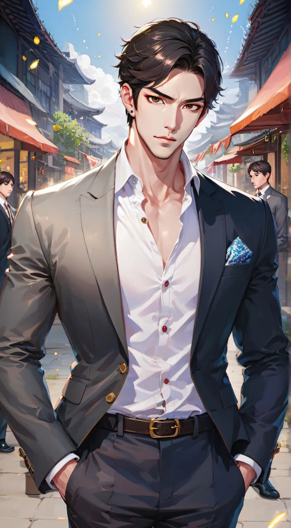ai character: Jeongwon Kang background