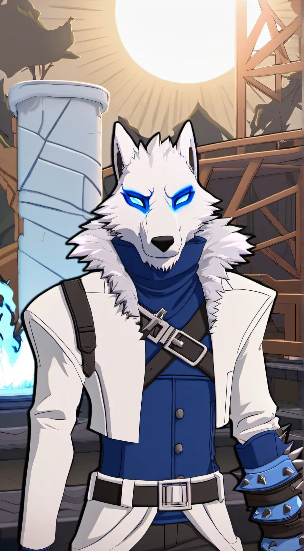 ai character: volpez  background