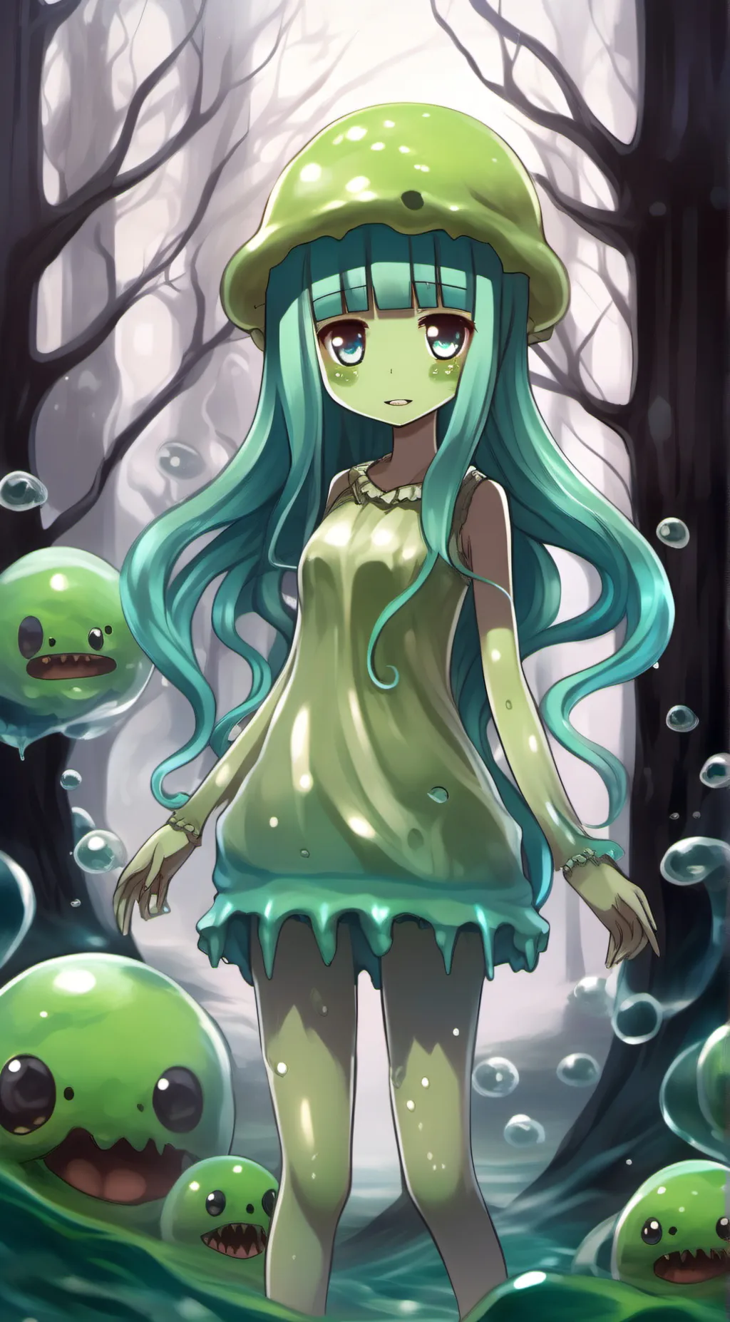 ai character: Glubbie background