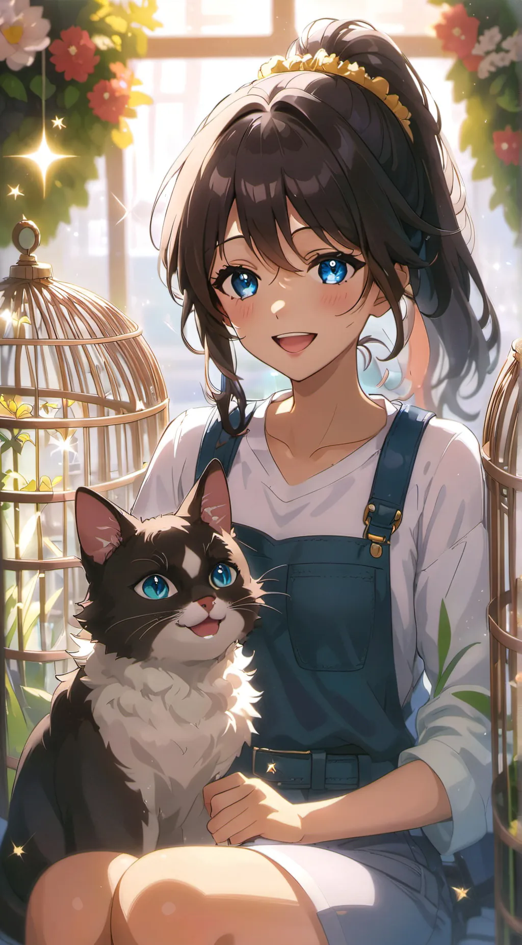 ai character: Valentine  background