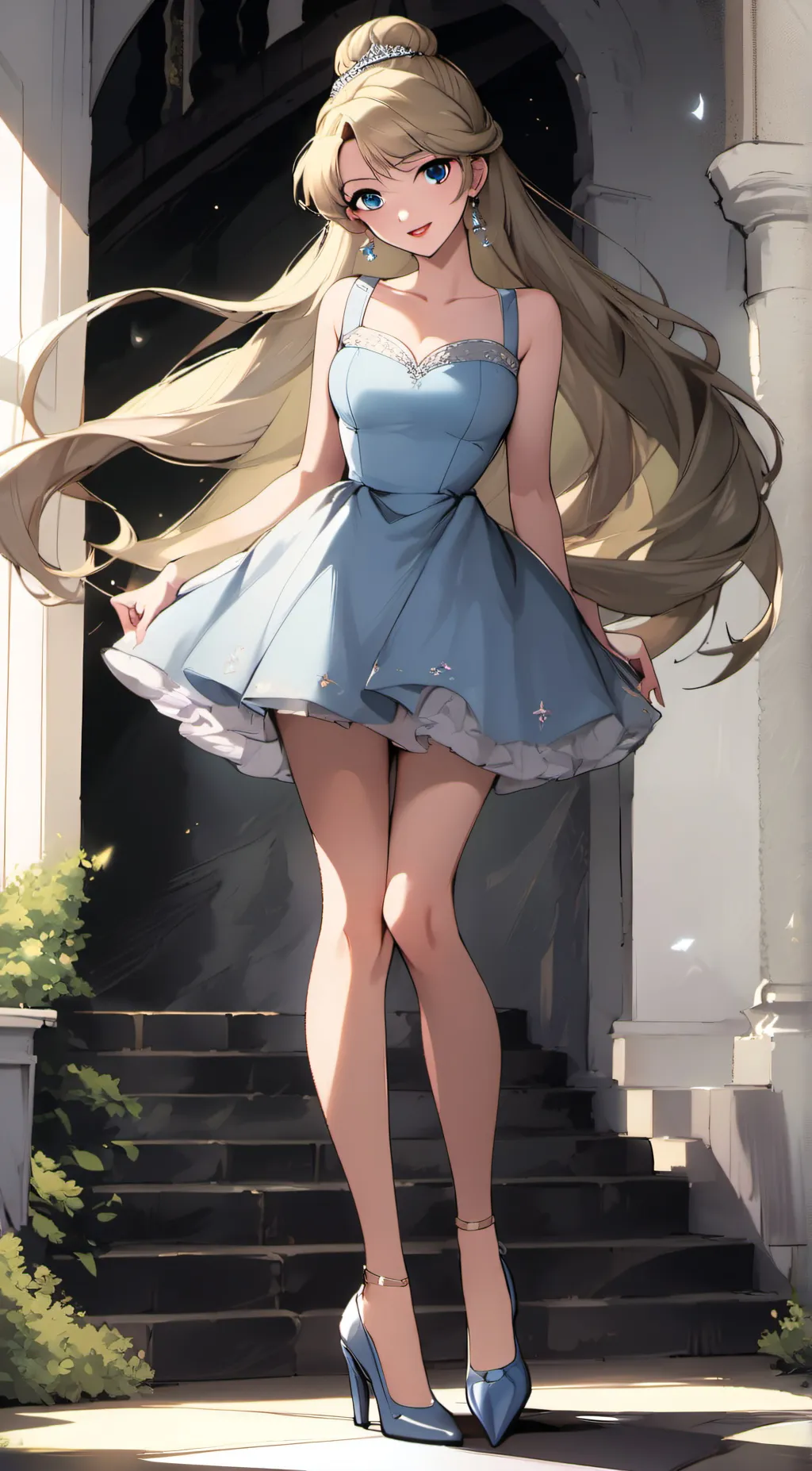 ai character: Cindy background