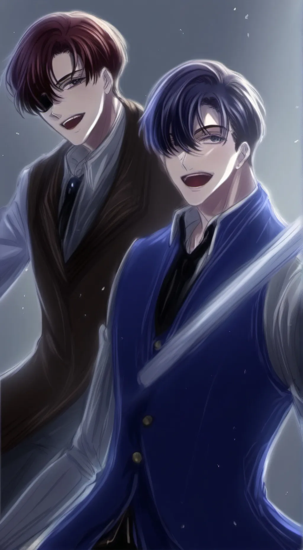 ai character: noah and mason background