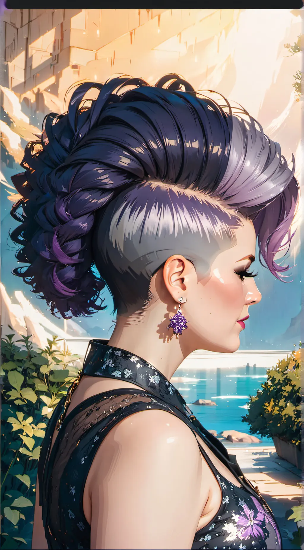 ai character: Ruby background