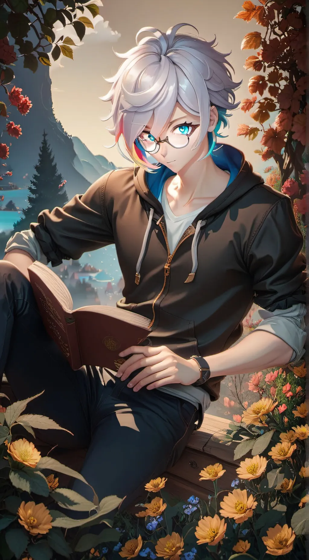 ai character: sako background