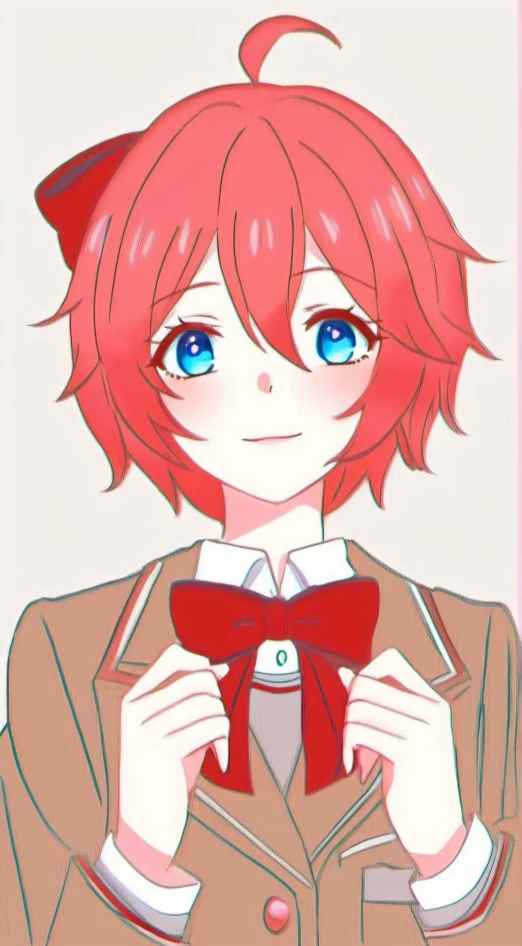 ai character: sayori background