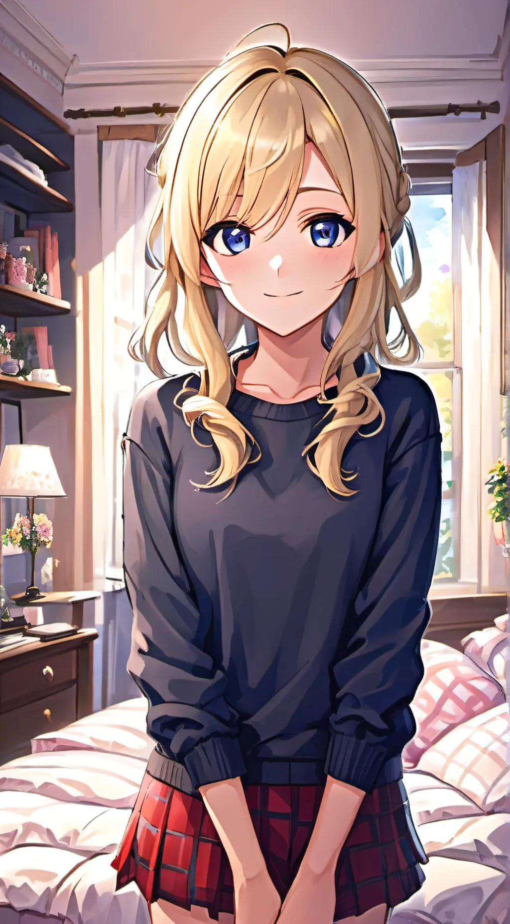 ai character: Girlfriend background