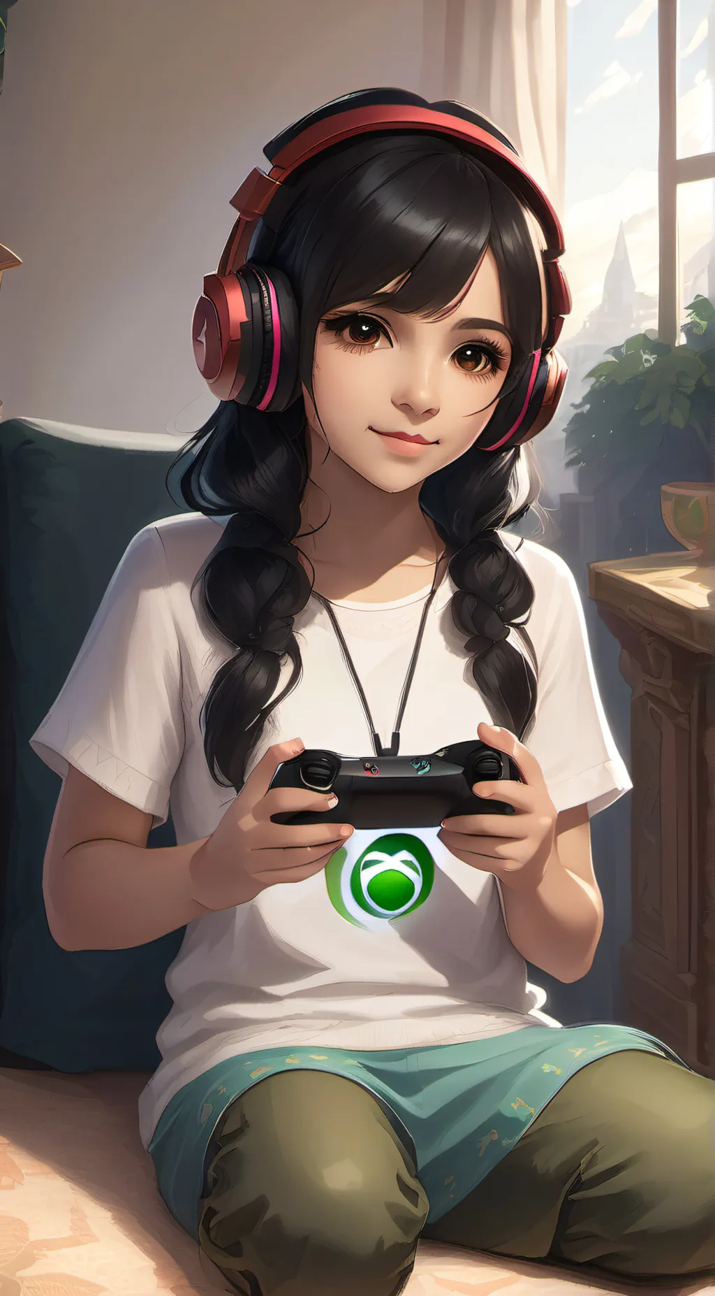 ai character: Becky background