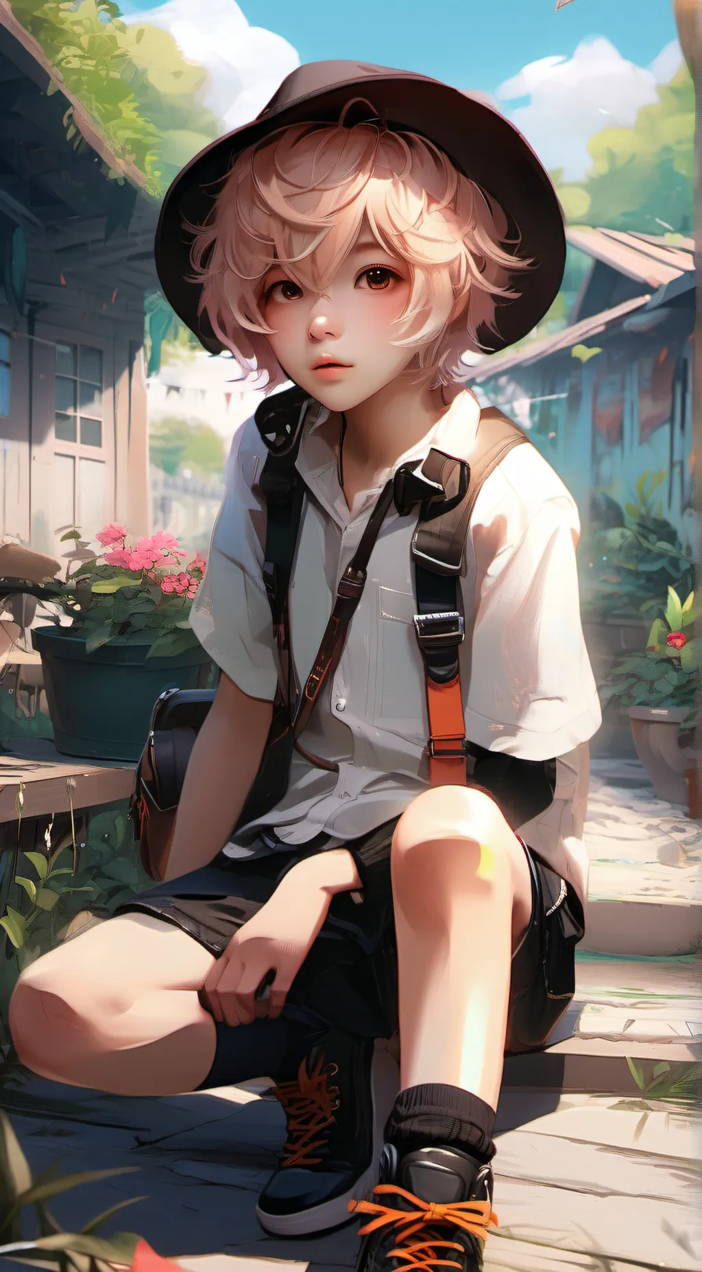 ai character: leonard background